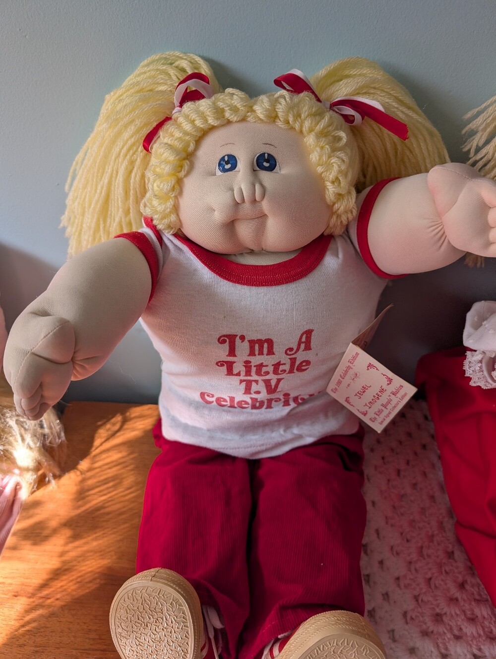 Soft Sculpture Cabbage Patch (TLC) Read